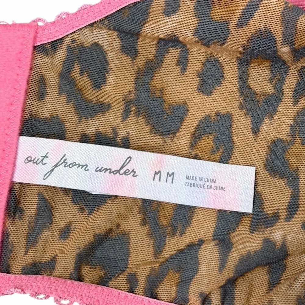 Urban Outfitters Out From Under Leopard Print Bralette